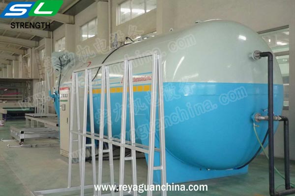 夹胶玻璃高压釜用于夹胶玻璃的生产将发往武汉