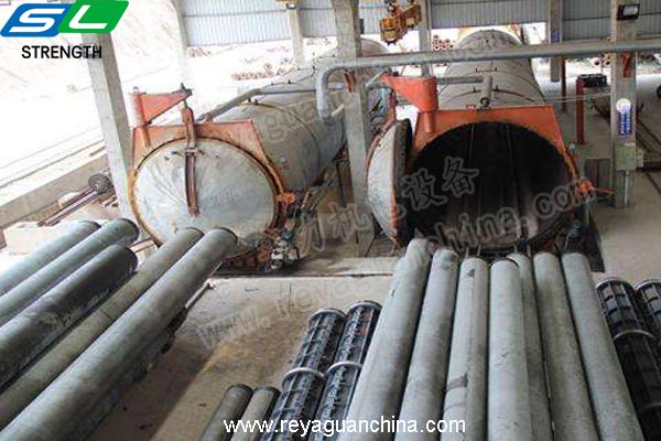 管桩蒸养设备发往广东应用于管桩蒸压养护